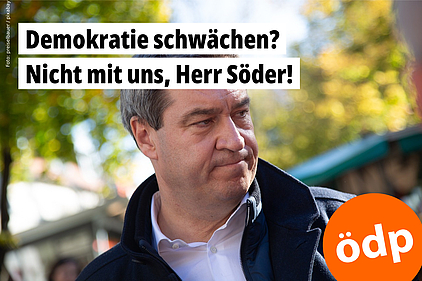 CSU-Chef Markus Söder will Bürgerbegehren schwächen